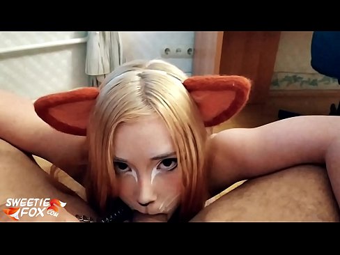 ❤️ Kitsune engole a piça e o esperma na boca ☑ Porno real em nós